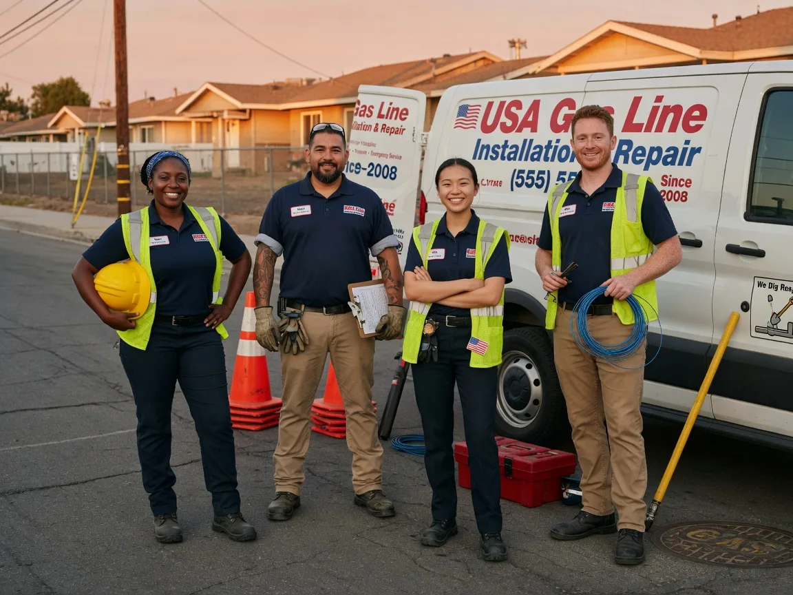 Gas Line Installation company in Sapphire, NC